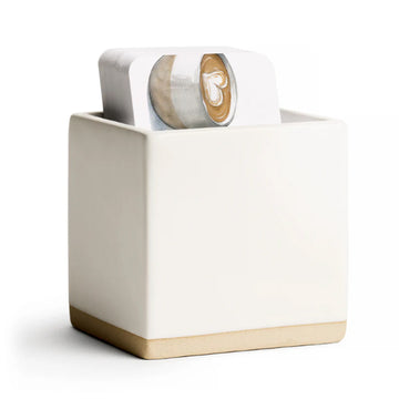 Little Notes® Ceramic Holder | White