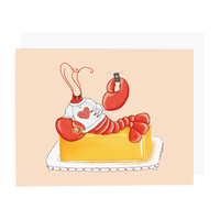 Ramus & Co. Lobster Buttah Call Greeting Card