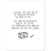 Mountains vs Plains Greeting Card - 50/50