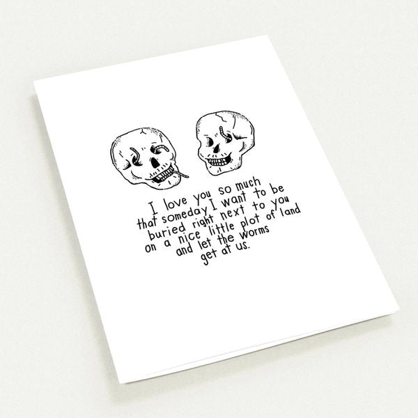 Mountains vs Plains Greeting Card - Buried Next To You