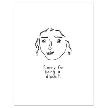 Mountains vs Plains Greeting Card - Dipshit