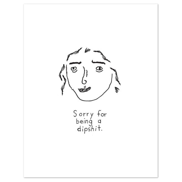 Mountains vs Plains Greeting Card - Dipshit