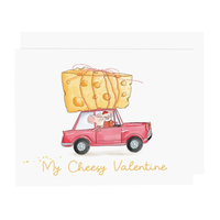 Ramus & Co. My Cheesy Valentine Mice Greeting Card