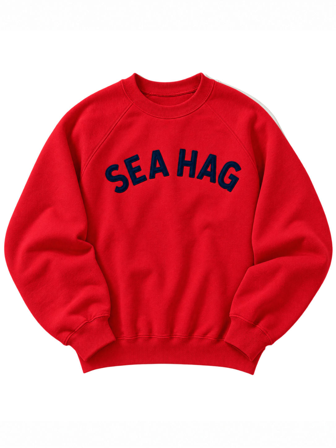 Vintage Sea Hag Crewneck – Regatta Red & Navy XL