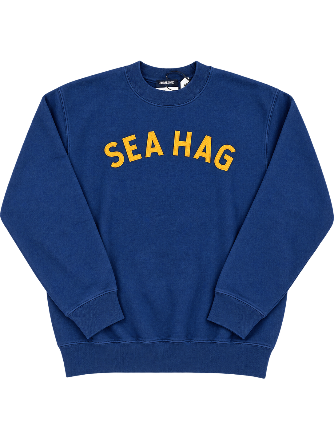 Sea Hag Vintage Crewneck Sweatshirt – Navy & Burnt Orange - M