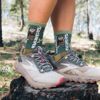 Darn Tough Women’s Critter Club Micro Crew Hiking Sock – Owl