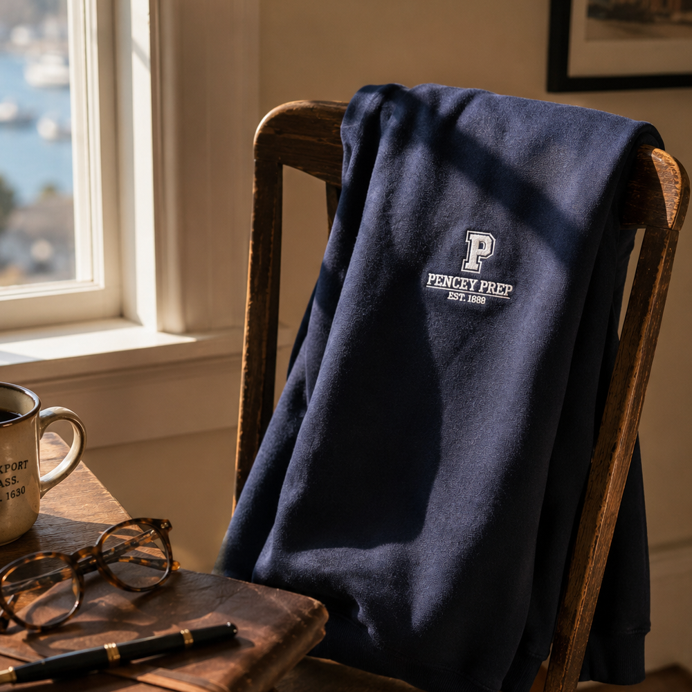 Pencey Prep Collegiate Crew Neck | Made In The USA
