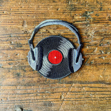 Record with Headphones Patch