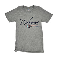 Rockport Brewing Short Sleeved T-Shirt (Unisex)- Gray