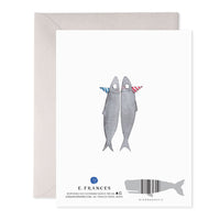 Well-Preserved Sardines Birthday Card | E. Frances Paper