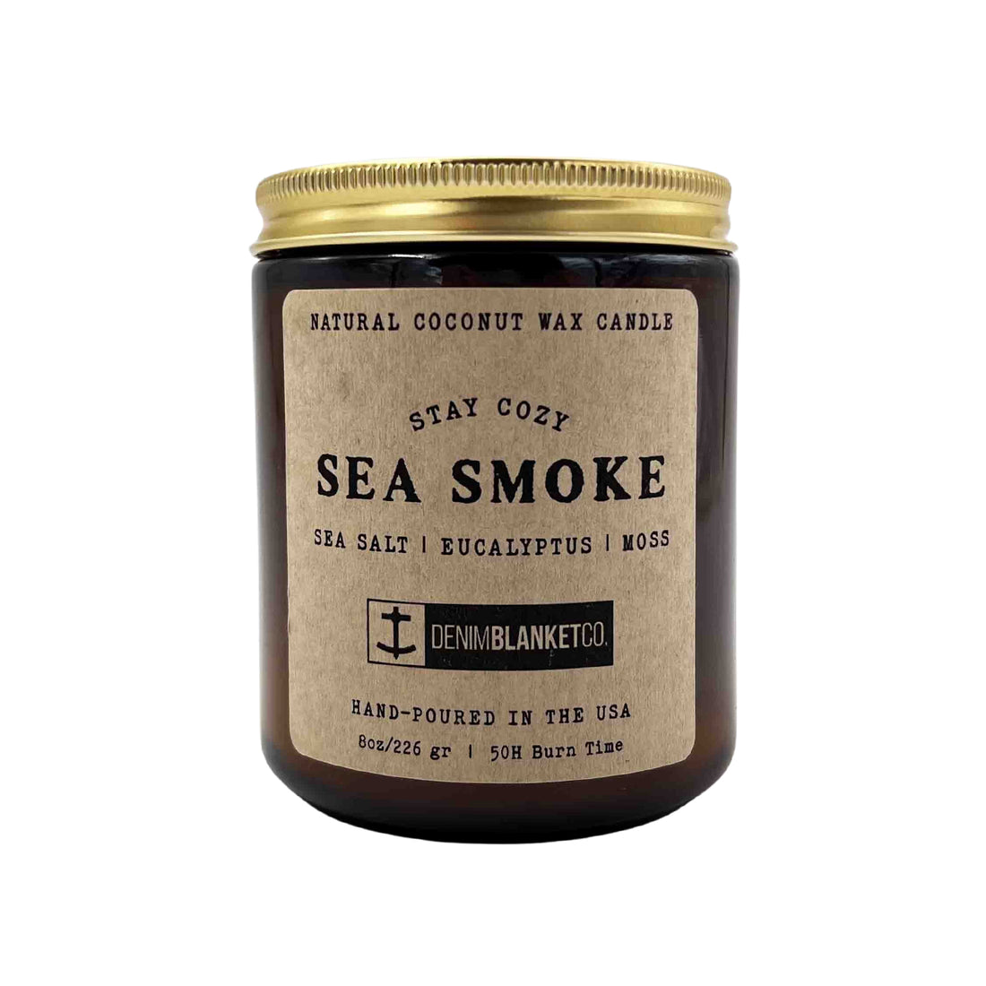 DBC Stay Cozy Candle- Sea Smoke