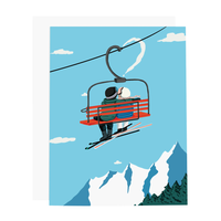 Ramus & Co. Ski Love Greeting Card