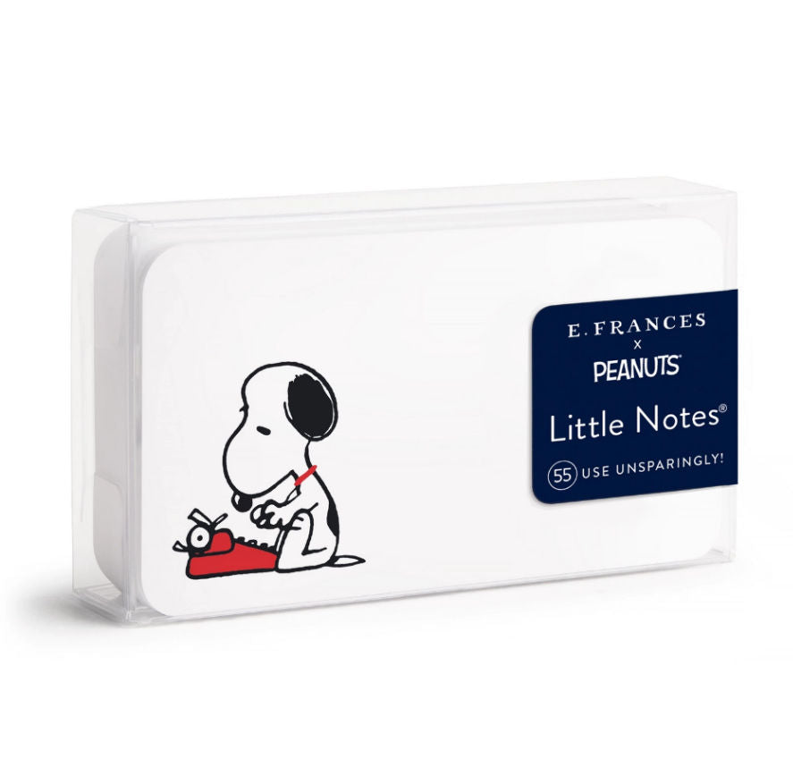Snoopy Typing Little Notes® | E. Frances x Peanuts®