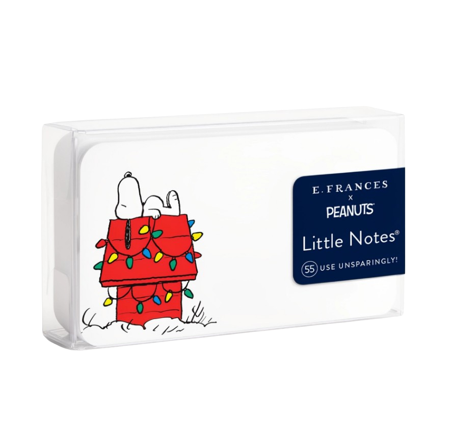 Snoopy Holiday Dog House Little Notes® – E. Frances x Peanuts