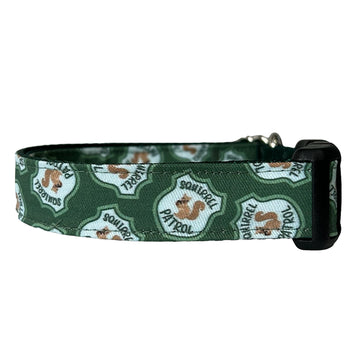 Squirrel Patrol Dog Collar