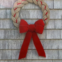 First Harbor Wreath | Antique Red & Tan