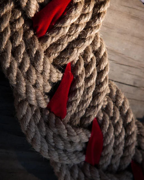 First Harbor Wreath | Antique Red & Tan