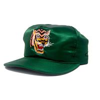 Ampal Creative Tiger III Green Snapback Hat | Made in USA Satin Cap