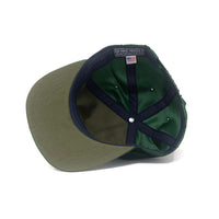 Ampal Creative Tiger III Green Snapback Hat | Made in USA Satin Cap