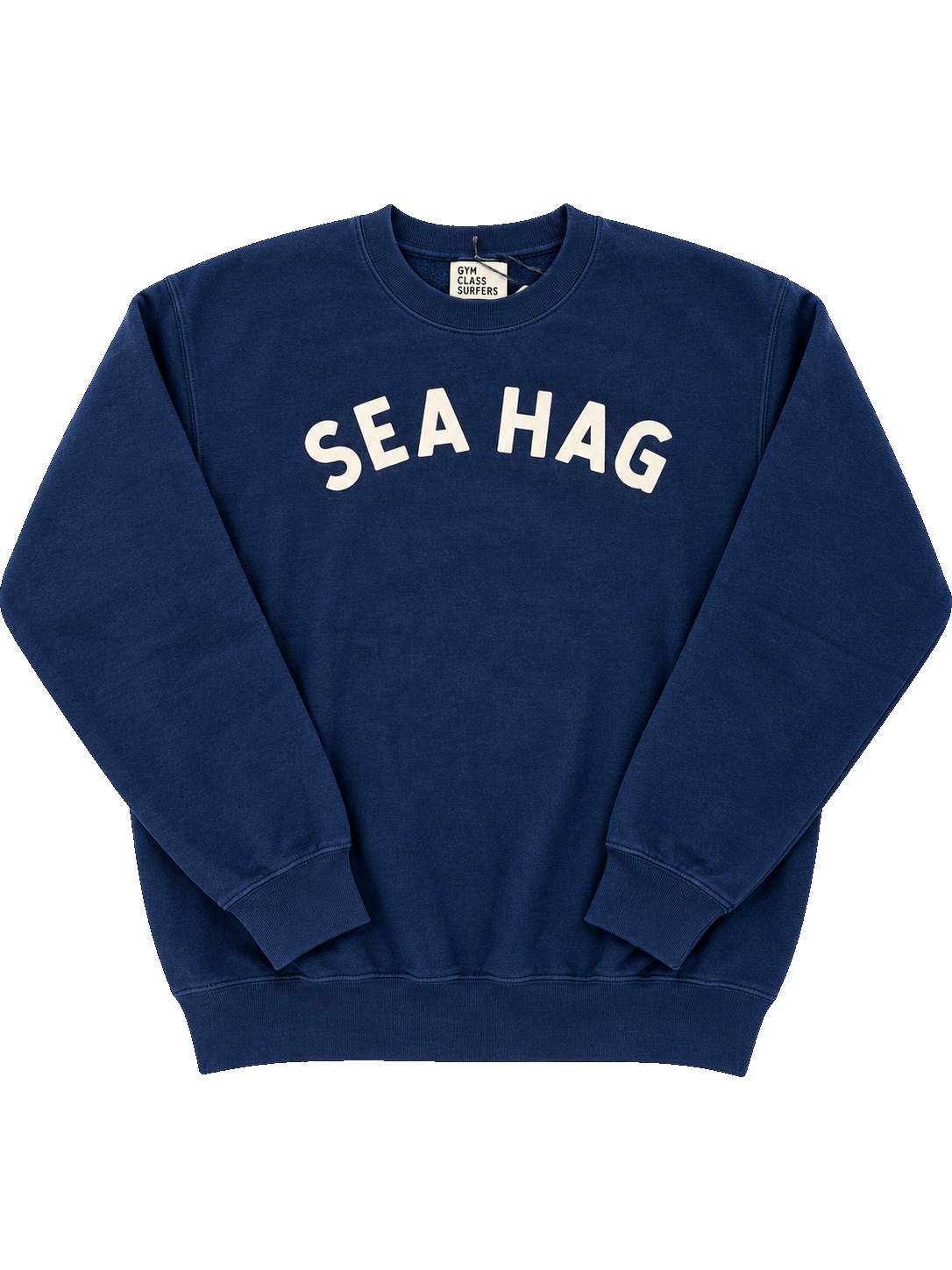 Sea Hag Vintage Crewneck Sweatshirt – Navy & Cream Large & XL