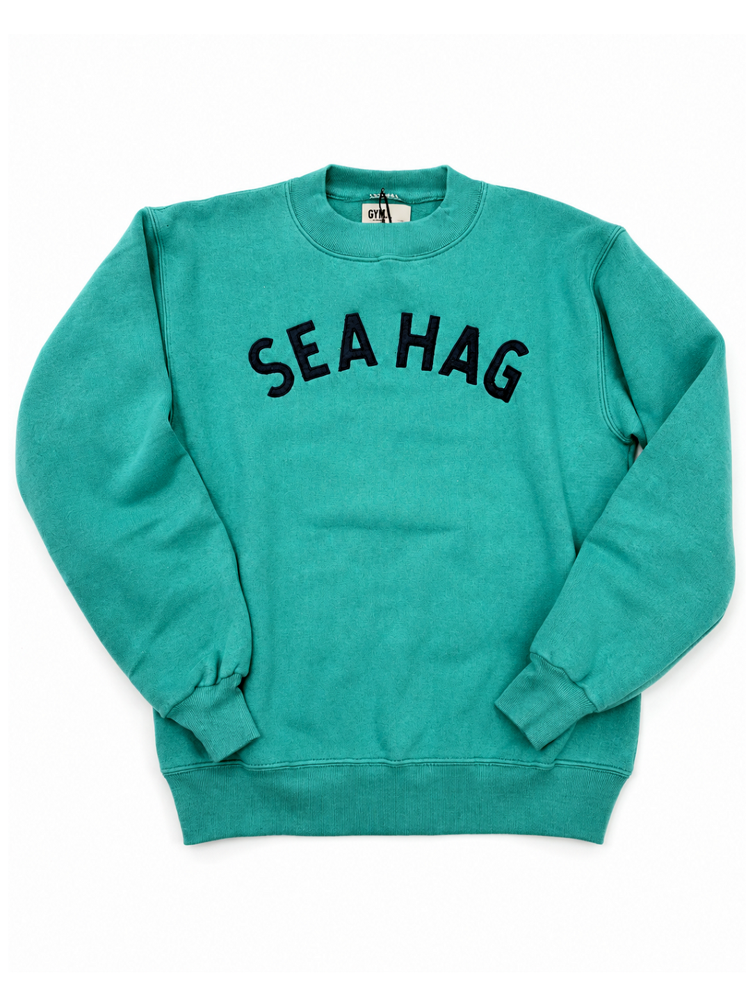 Sea Hag Vintage Green & Navy Crewneck Sweatshirt - S
