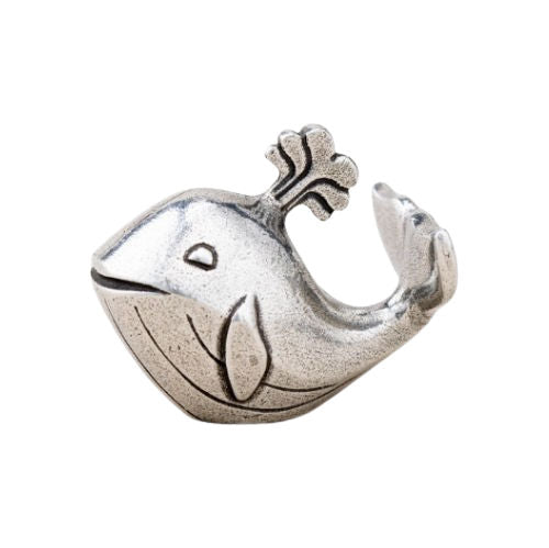 Whale Netsuke | Danforth Pewter | Handmade in the USA